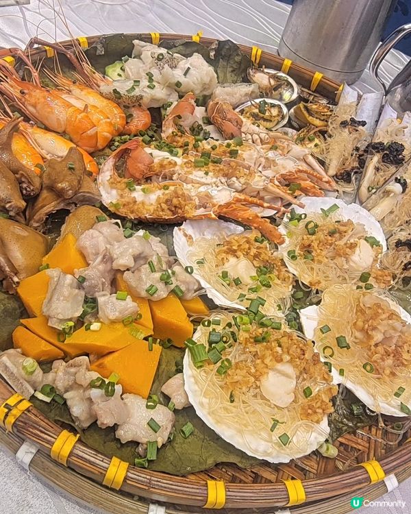 海鮮盆🦞🐠夠曬大！🤤