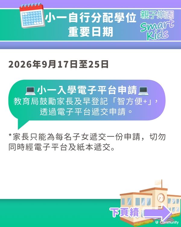 【小一入學】2027年度小一自行分配學位申請攻略🎒