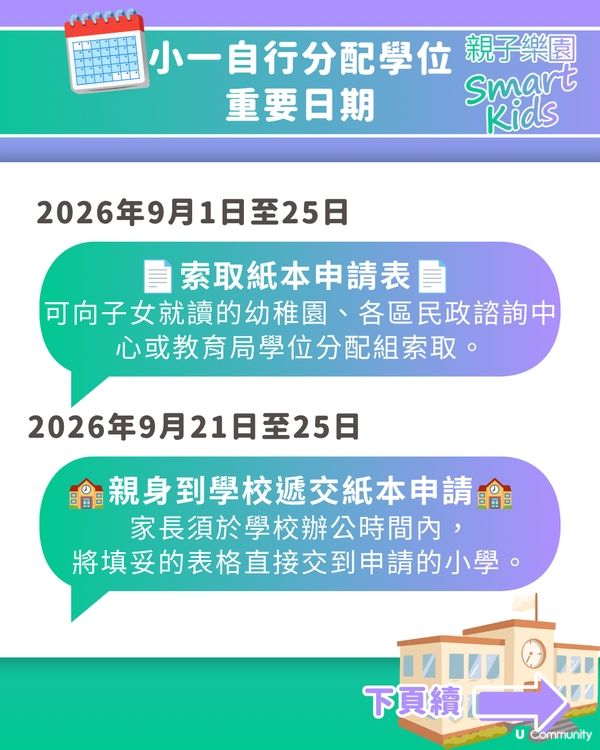 【小一入學】2027年度小一自行分配學位申請攻略🎒