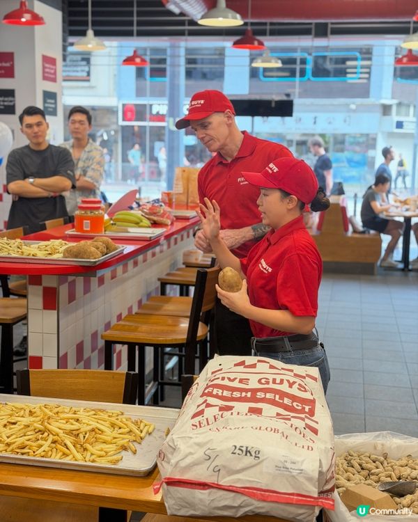 Five Guys Kids Meal 香港🇭🇰正式登場🥳 