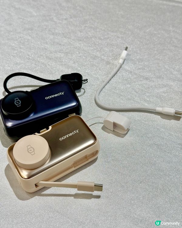 ✅ 5000mah 四合一流動電源， 充住追劇📱✈️
