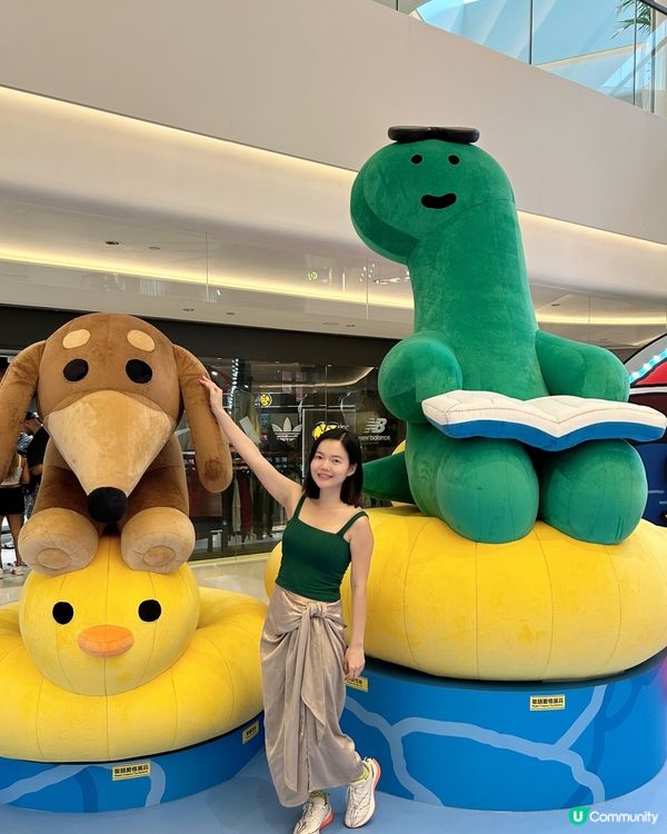 剛經過上環信德中心見到可愛😍JOGUMAN!