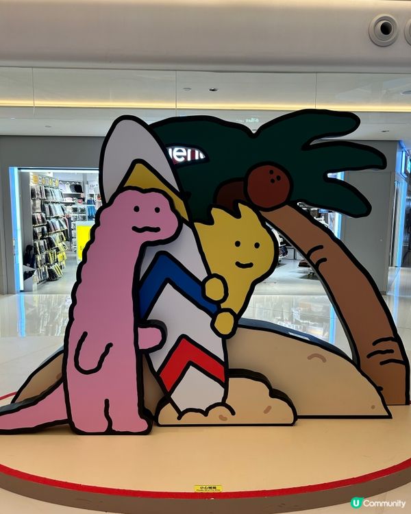 剛經過上環信德中心見到可愛😍JOGUMAN!