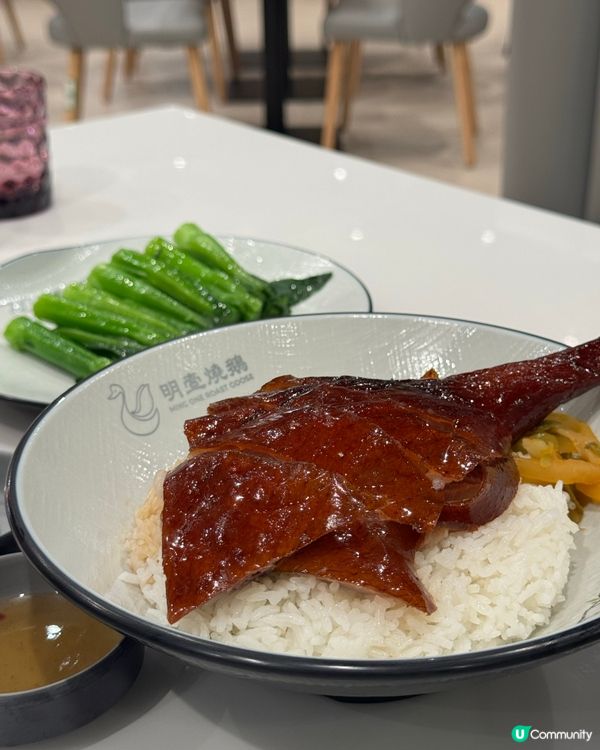 朗豪坊高質燒味飯!朝聖人氣｢明壹燒鵝｣