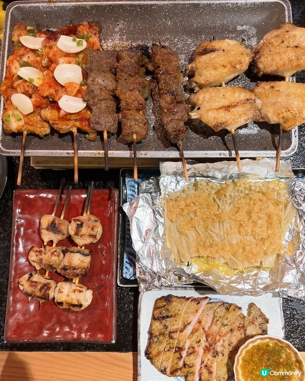 「燒烤堂」串燒的確好好食😋