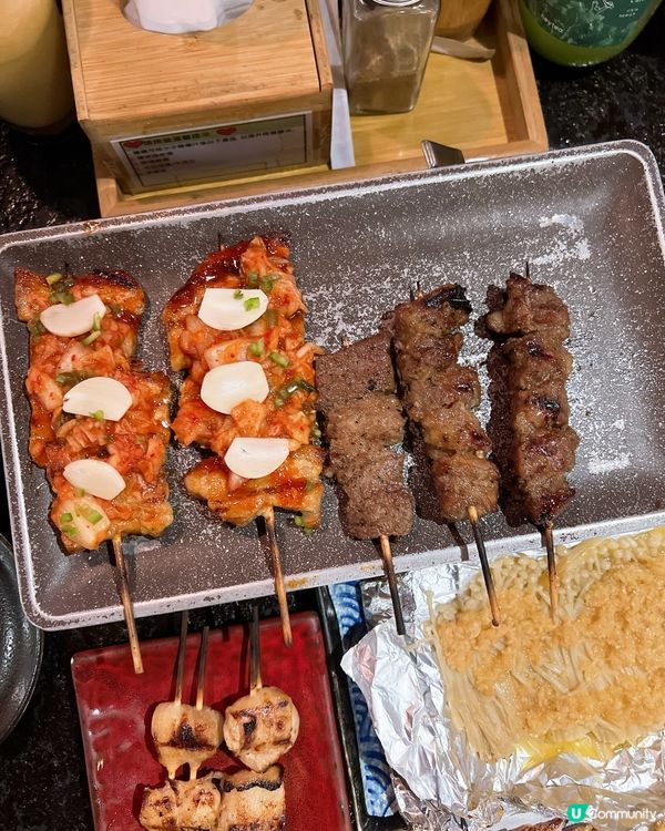 「燒烤堂」串燒的確好好食😋