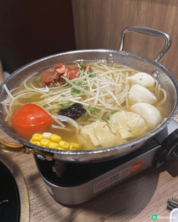 鍋霸午市一人一鍋套餐，$59平到震，好多款不同湯底選擇，配埋...