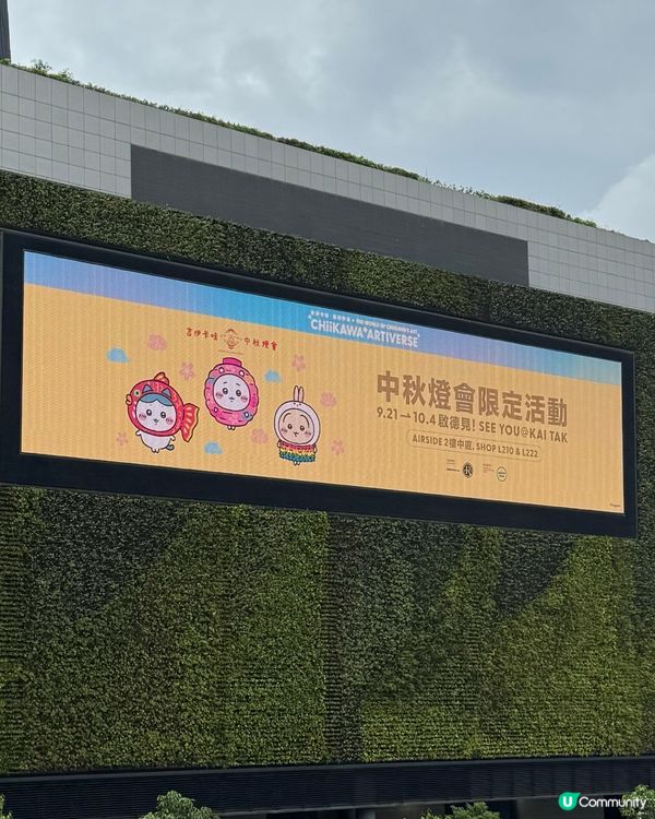 預告啟德燈會🌟吉伊卡哇懷舊燈籠造型‼️