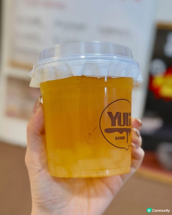 灣仔｢玉璃｣🧋足料芝士水果茶與清新白桃蜂蜜蘆薈 ✨