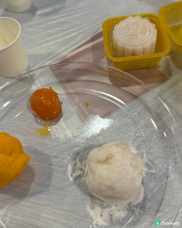 自己做冰皮月餅