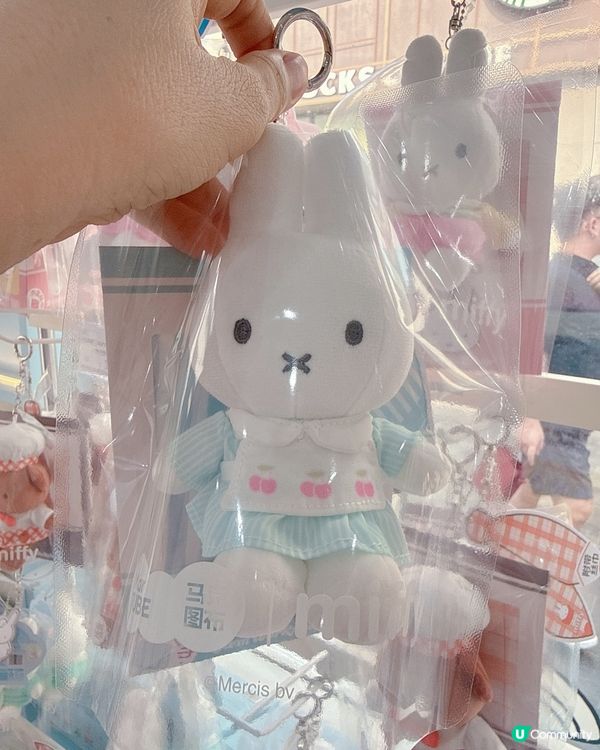 🇨🇳 最新Miffy 果醬工坊毛絨掛件連絲巾