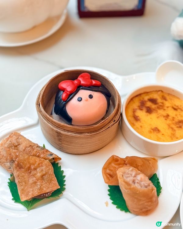 香港迪士尼｜重新開業的廣場飯店✨ 迪士尼公主點心+中式晚餐