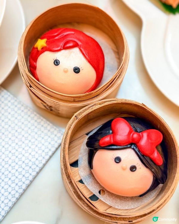 香港迪士尼｜重新開業的廣場飯店✨ 迪士尼公主點心+中式晚餐