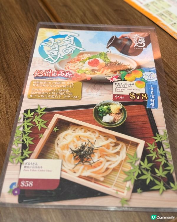 奧海城新店！彈牙烏冬🍜😋
