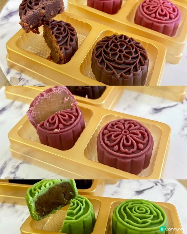 🥮開箱國金軒✨ 桃山皮月餅唔油膩😋