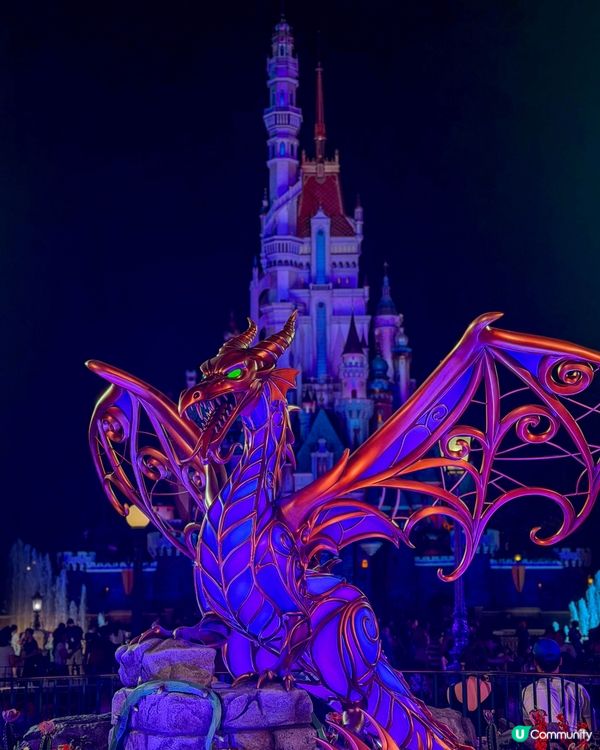 Not your usual Disney night.🌙✨