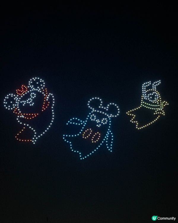 Not your usual Disney night.🌙✨