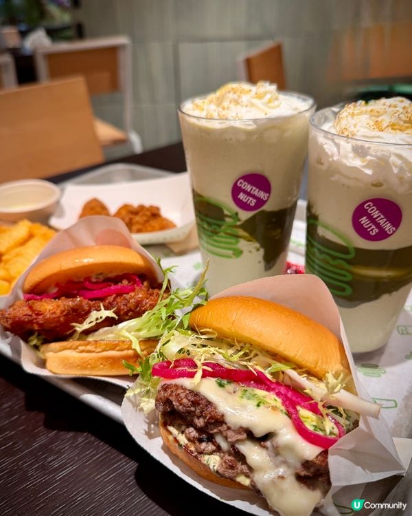 開心果試必試！｢民豐｣鮮奶麻糬xshake shack奶昔🥤