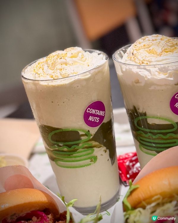 開心果試必試！｢民豐｣鮮奶麻糬xshake shack奶昔🥤