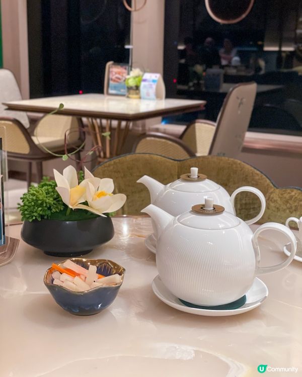 赤鱲角｜靚機場景色中菜廳。玉