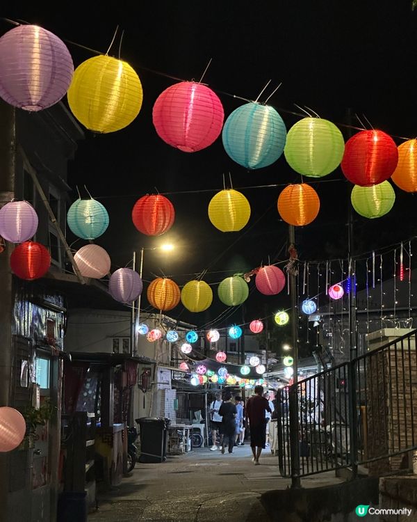 大澳花燈夜，人間絕色🏮✨