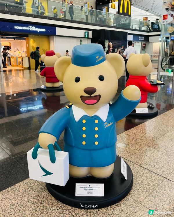香港國際機場打卡好地方，等上機都唔怕悶。