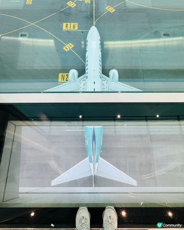 香港國際機場打卡好地方，等上機都唔怕悶。