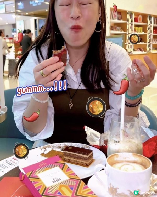 🌍全球第一件opera cake 係香港呢度！
