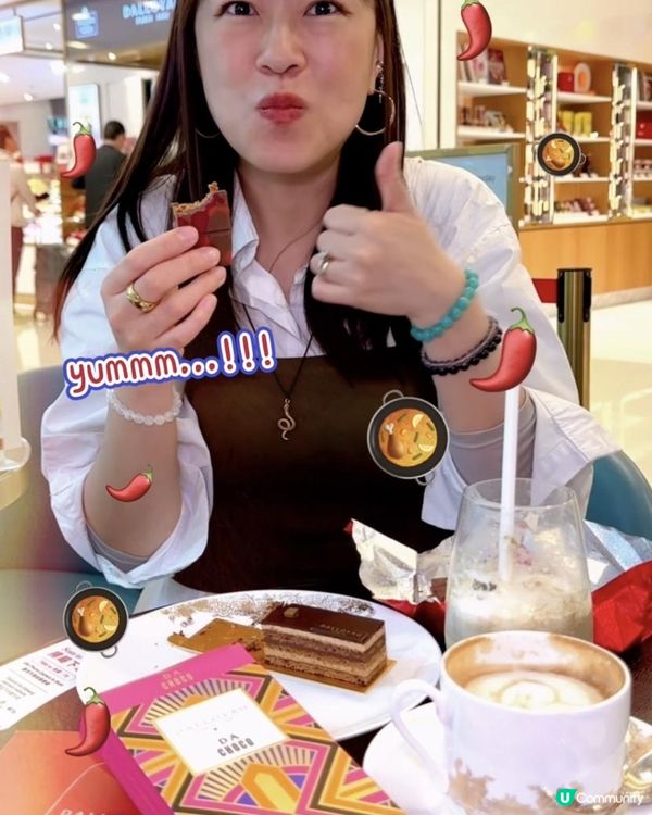 🌍全球第一件opera cake 係香港呢度！