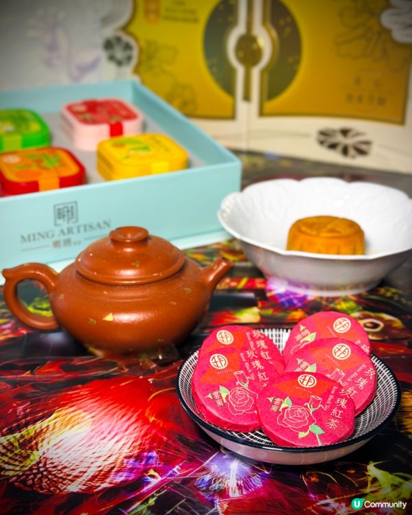 𓂃.𓈒皇玥𓎏ෆ.ᐟ月餅配茗茶全新體驗🥮𓈒𓂃.