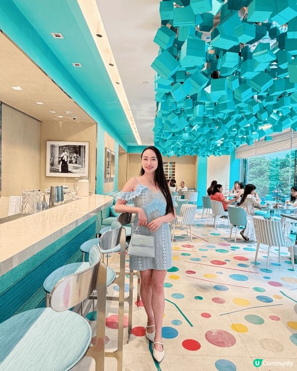 🩵Tiffany Blue Box cafe🩵 呢間裝修靚過...