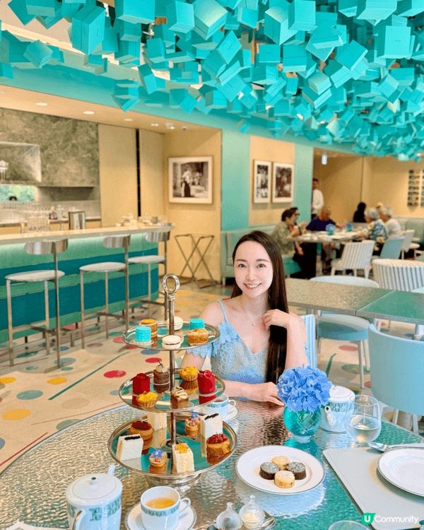 🩵Tiffany Blue Box cafe🩵 呢間裝修靚過...