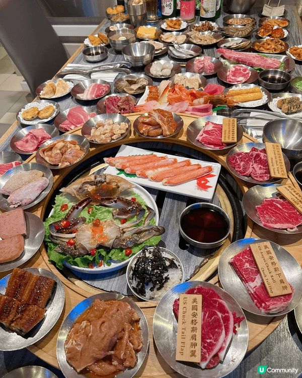 朋友去咗旺角食放題，呢度超級多嘢食，成枱都係嘢，食真係好鬼豐...