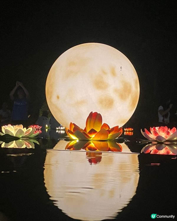中秋佳節，人月兩團員！美麗的夜空最動人，跟家人及朋友分享團團色