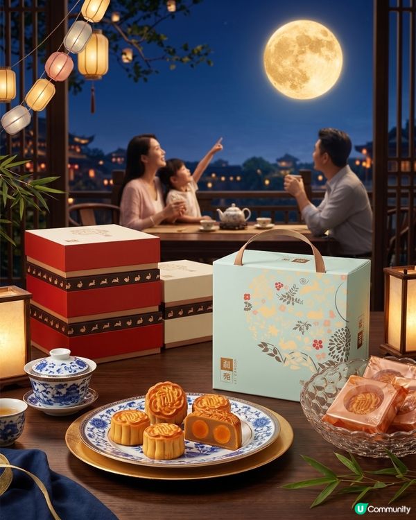 雙聚嚐月禮盒開箱！🌕✨