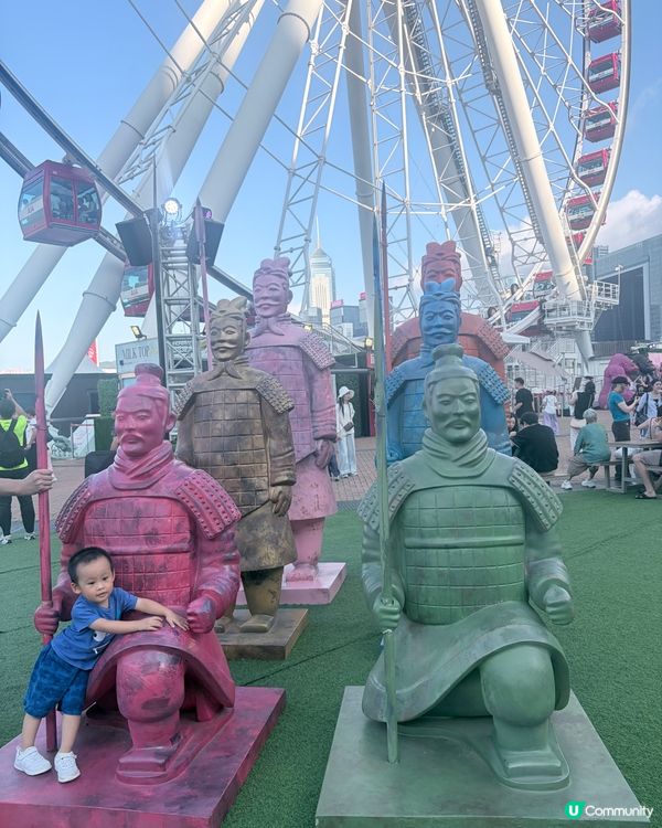 戶外免費！｜香港遛娃打卡新寵🛸 太空人+恐龍+兵馬俑
