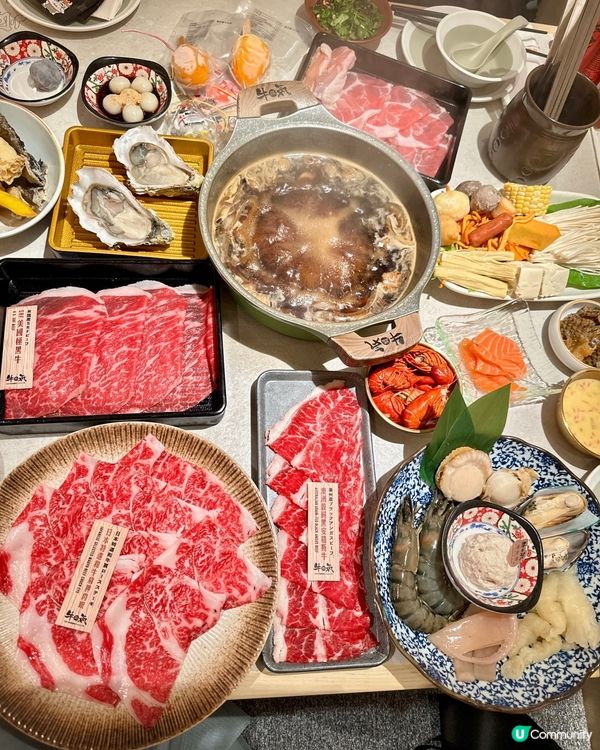 必食牛肉海鮮火鍋放題