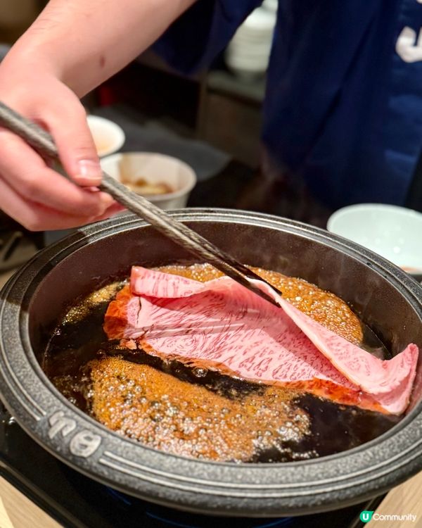 日本A5和牛盛宴，招牌壽喜燒飯飯掂