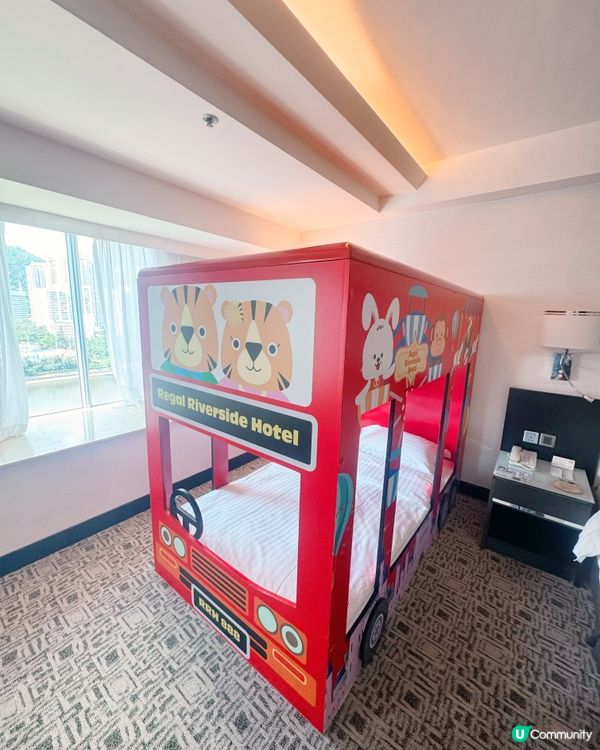 開箱📦 香港沙田麗豪酒店🎠親子房