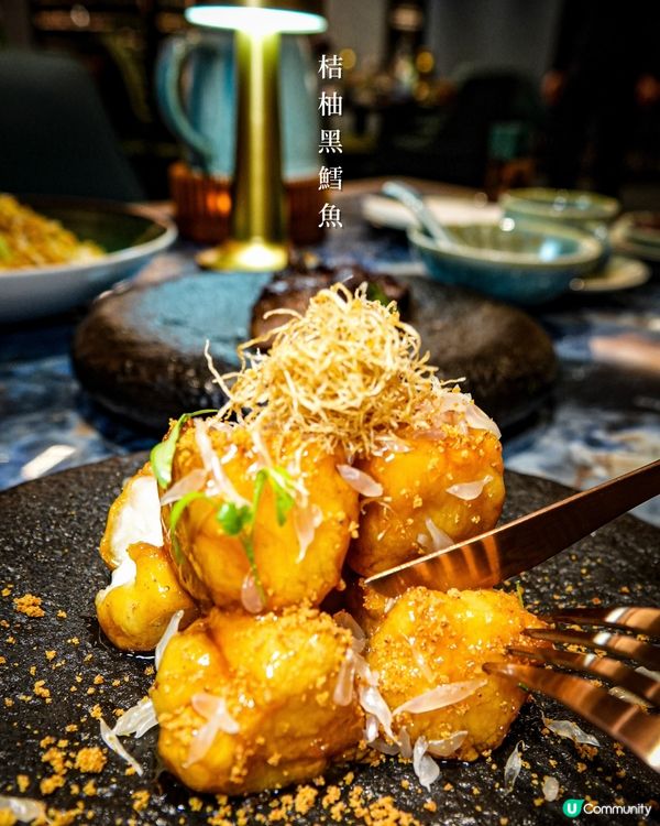 鰂魚涌｜新派粵菜｜五星級甜品師傅坐鎮Amber菀