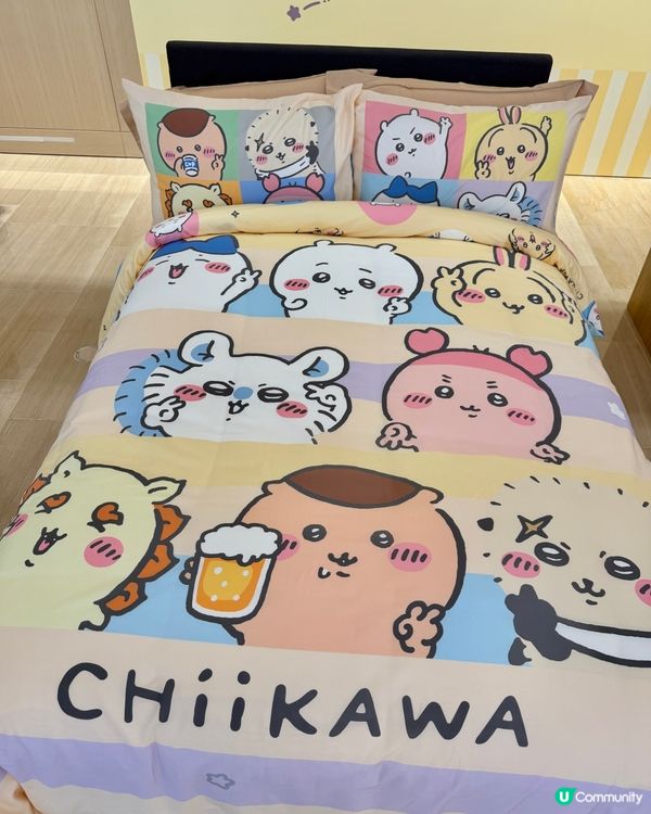 Casablanca x Chiikawa全新夢幻床品系列