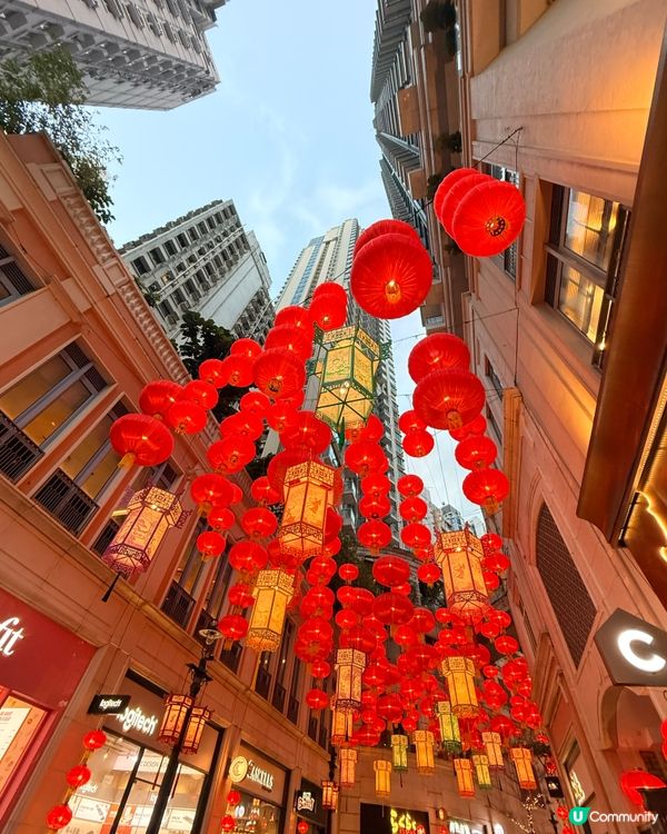 灣仔利東街紅燈籠🏮超靚！