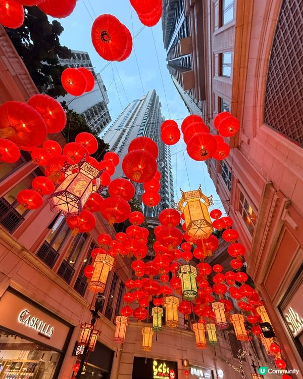 灣仔利東街紅燈籠🏮超靚！