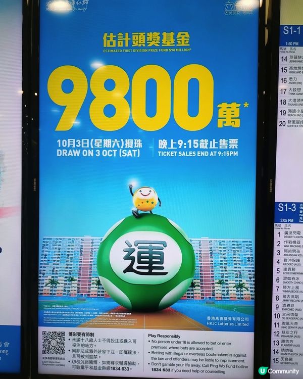 六合彩9800萬今晚開獎