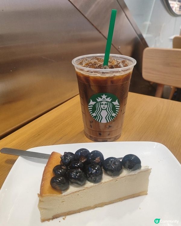 Sat.vibes 週末歎藍莓芝士餅🍰☕️