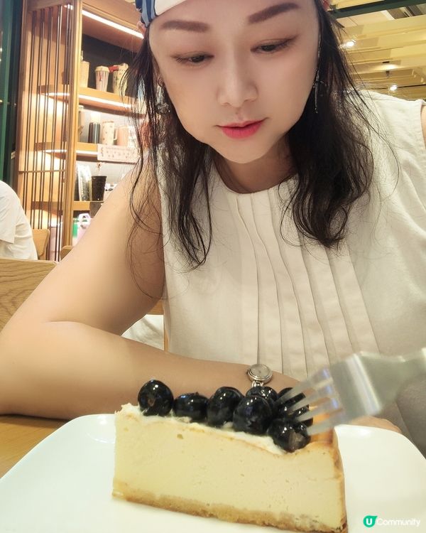 Sat.vibes 週末歎藍莓芝士餅🍰☕️