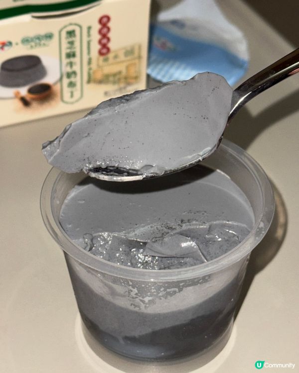 7-11黑芝麻布甸超高質！🍮