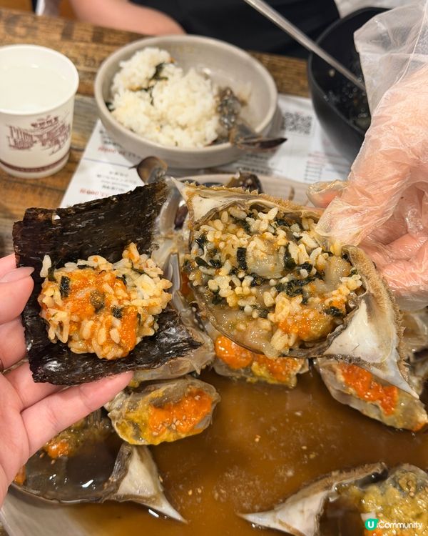 韓國朋友激推🇰🇷弘大必吃人均百元果凍醬蟹