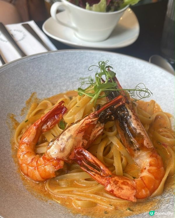 【中環SoHo】Le Jardin惹味蒜香大蝦意粉！