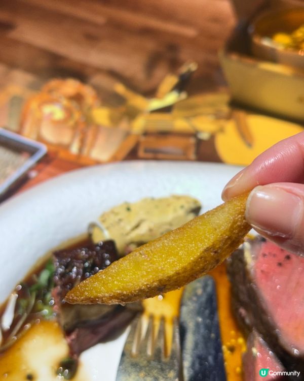 ｢除左steak其他都一般,仲食得好趕🥺｣